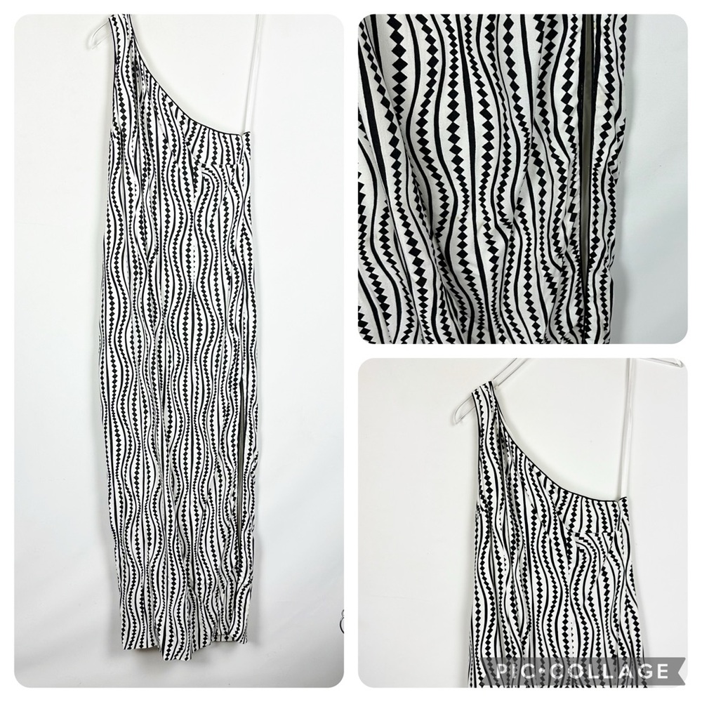 Vintage KAMISATO Geary Roark Single Shoulder Midi Dress 8
